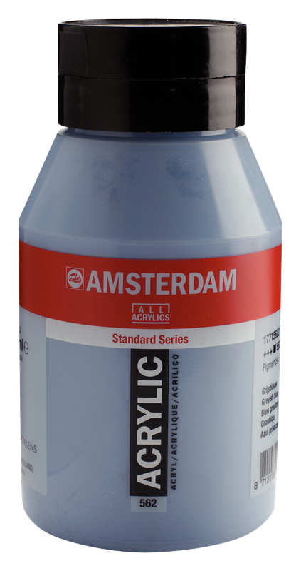 Amsterdam Standard Series Acrylique Pot 1000 ml Bleu Grisâtre 562