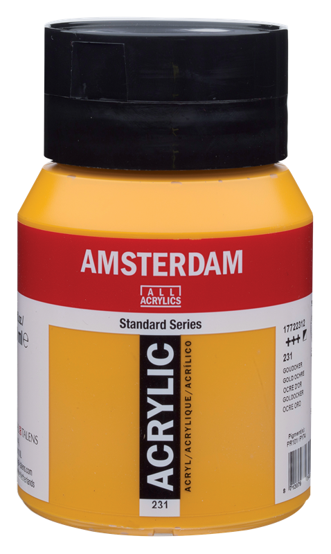 Amsterdam Standard Series Acrylverf Pot 500 ml Goudoker 231