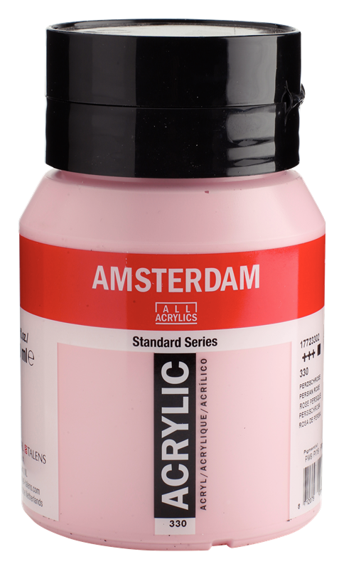 Amsterdam Standard Series Acrylverf Pot 500 ml Perzischroze 330