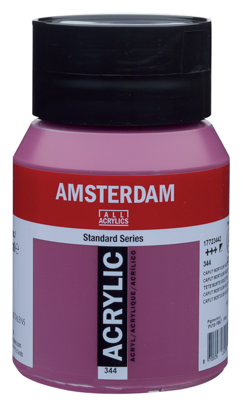 Amsterdam Standard Series Acrylique Pot 500 ml Tête Morte Violette 344