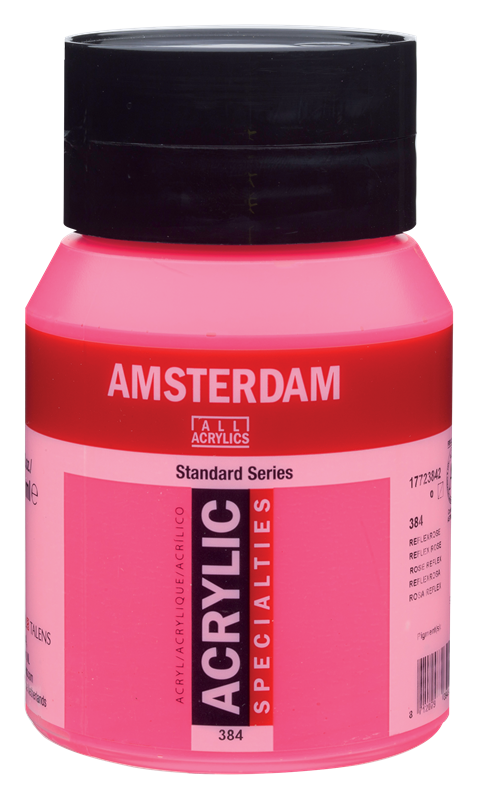 Amsterdam Standard Series Acrylverf Pot 500 ml Reflexroze 384