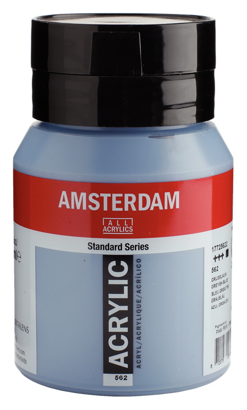 Amsterdam Standard Series Acrylverf Pot 500 ml Grijsblauw 562