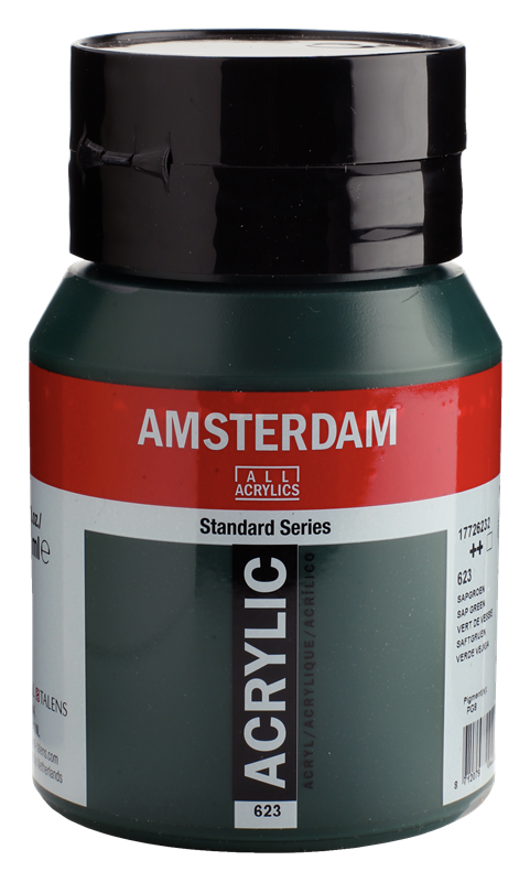 Amsterdam Standard Series Acrylverf Pot 500 ml Sapgroen 623