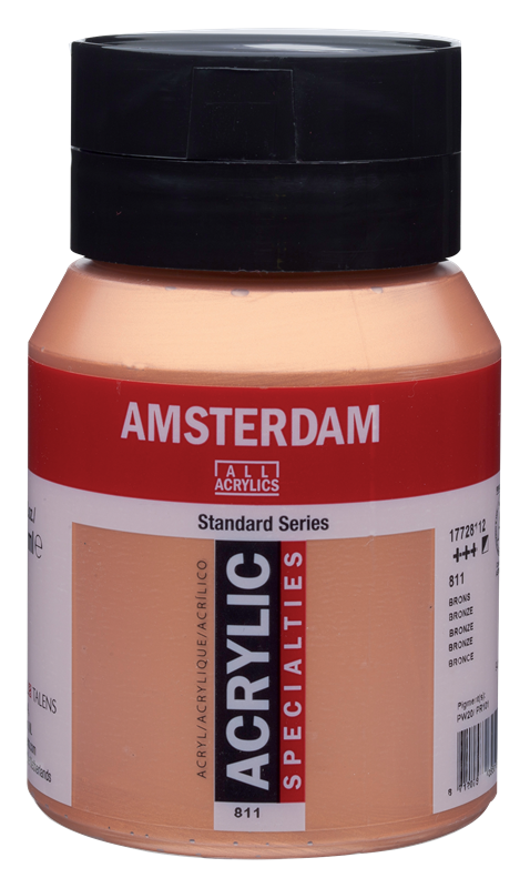Amsterdam Standard Series Acrylique Pot 500 ml Bronze 811