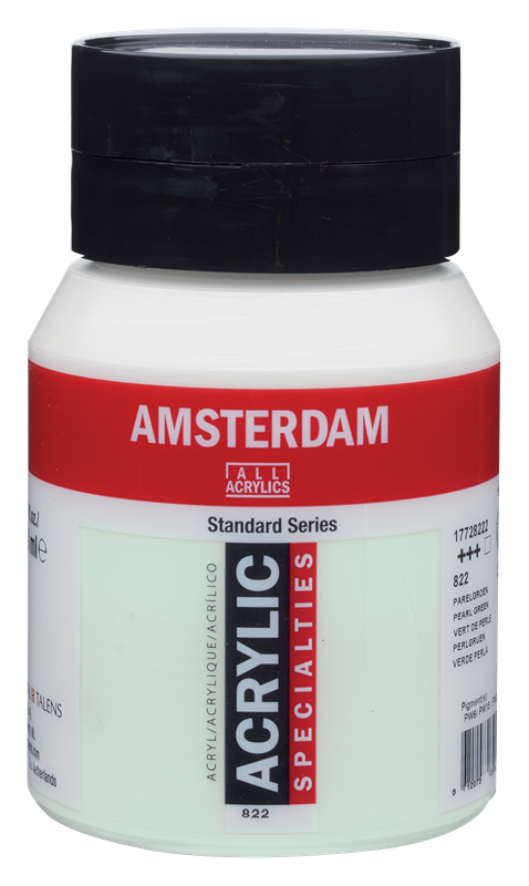 Amsterdam Standard Series Acrylique Pot 500 ml Vert de Perle 822
