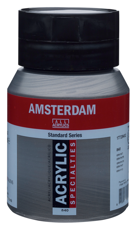 Amsterdam Standard Series Acrylverf Pot 500 ml Grafiet 840