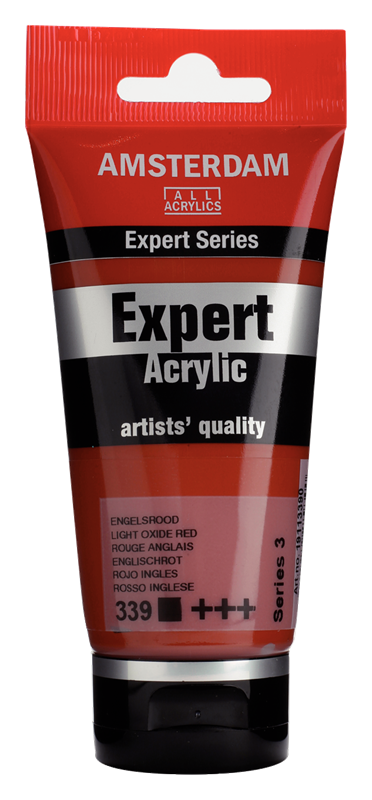 Amsterdam Expert Series Acrylique Tube 75 ml Rouge Anglais 339
