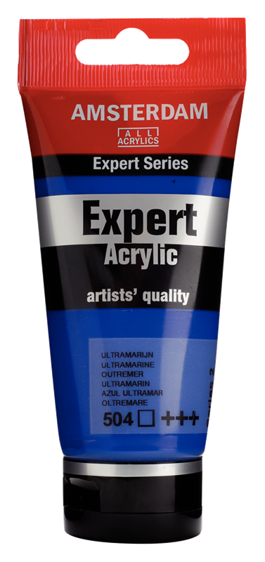 Amsterdam Expert Series Acrylique Tube 75 ml Outremer 504