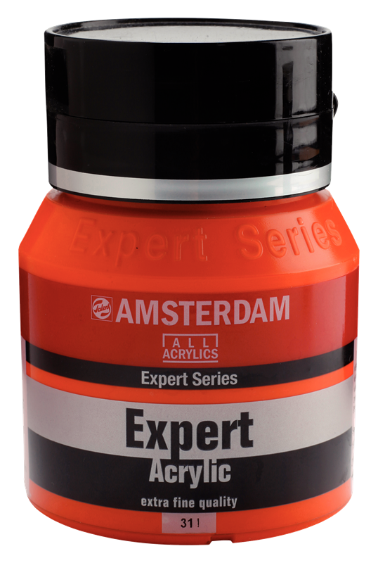 Amsterdam Expert Series Acrylique Pot 400 ml Vermillon 311