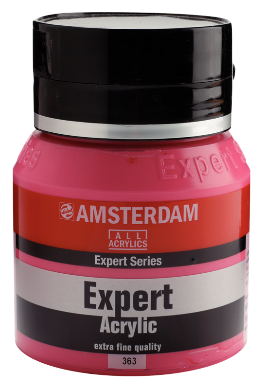 Amsterdam Expert Series Acrylverf Pot 400 ml Quinaroze Donker Dekkend 363