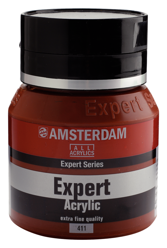 Amsterdam Expert Series Acrylverf Pot 400 ml Sienna Gebrand 411