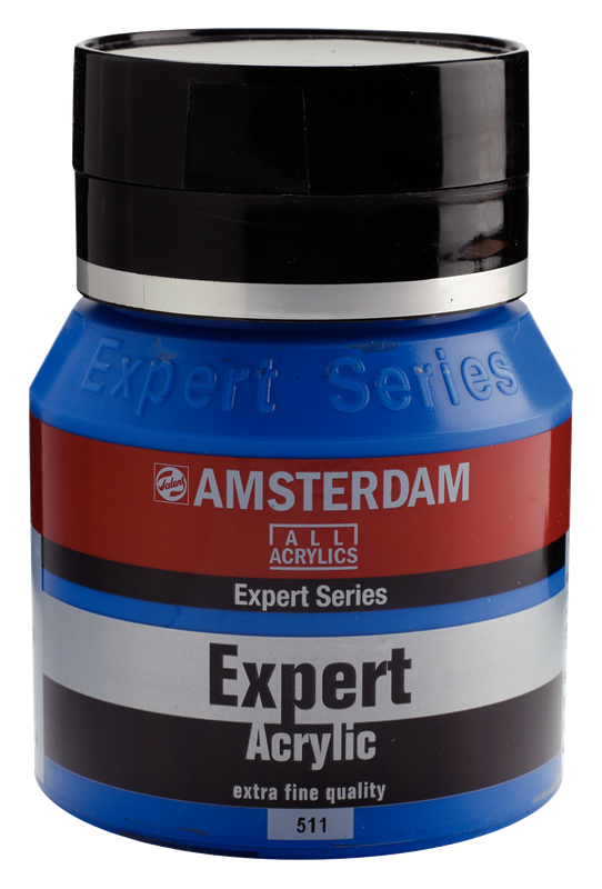 Amsterdam Expert Series Acrylique Pot 400 ml Bleu de Cobalt 511