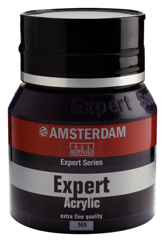 Amsterdam Expert Series Acrylique Pot 400 ml Violet Bleuâtre Permanent 568