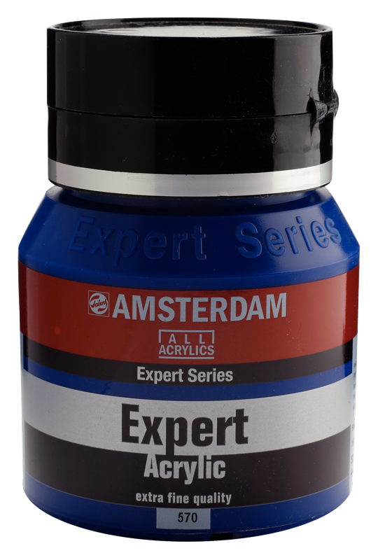 Amsterdam Expert Series Acrylique Pot 400 ml Bleu Phtalo 570
