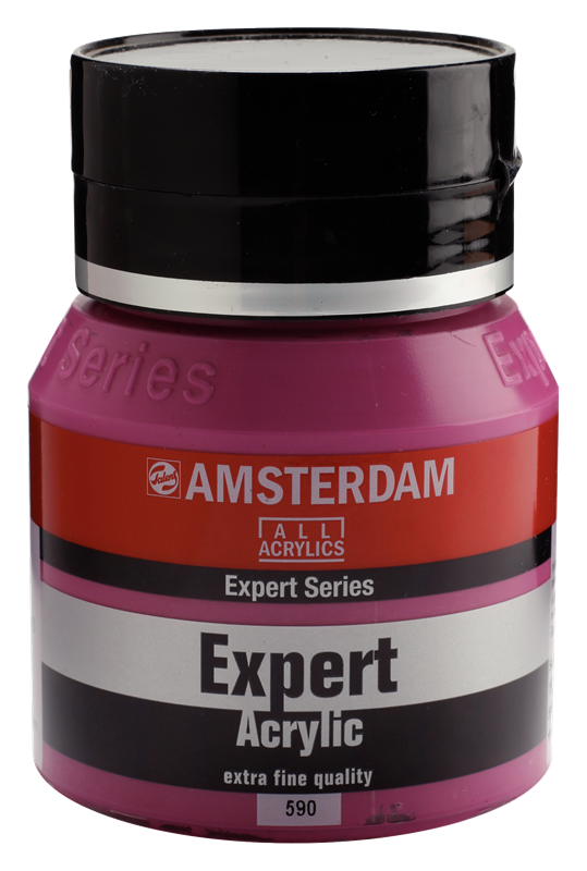 Amsterdam Expert Series Acrylique Pot 400 ml Violet Rouge Permanent Opaque 590