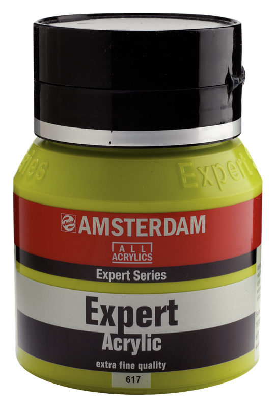 Amsterdam Expert Series Acrylique Pot 400 ml Vert Jaunâtre 617
