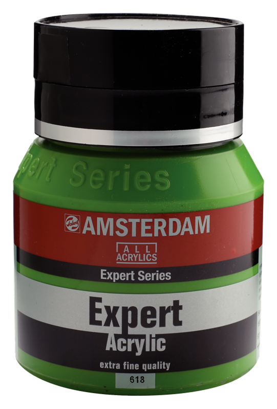 Amsterdam Expert Series Acrylique Pot 400 ml Vert Permanent Clair 618