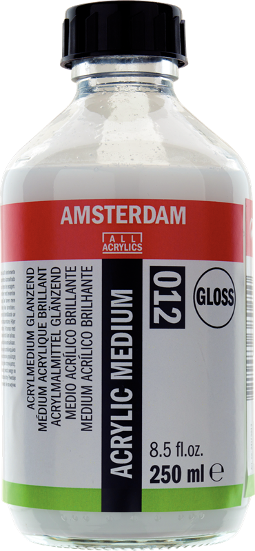 Amsterdam Acrylmedium glanzend 012 fles 250 ml