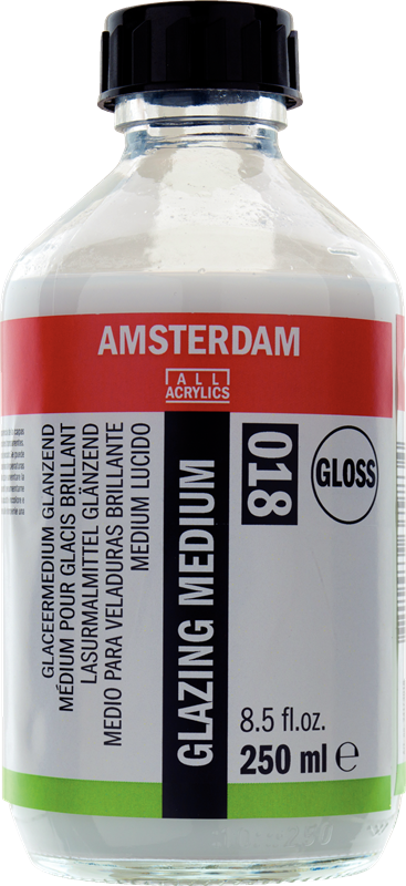 Amsterdam Glaceermedium glanzend 018 fles 250 ml