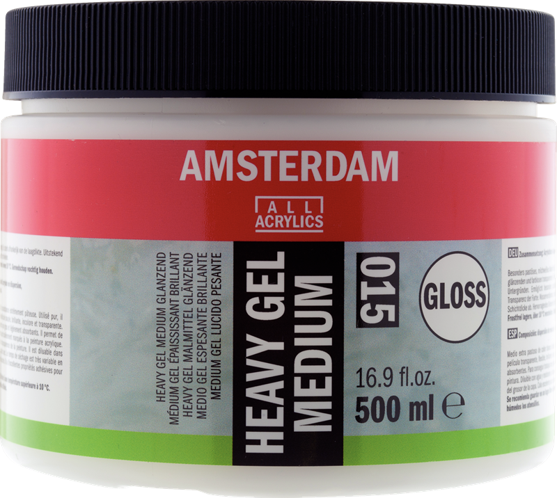 Amsterdam Heavy gel medium glanzend 015 pot 500 ml