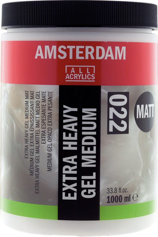 Amsterdam Extra heavy gel medium mat 022 pot 1000 ml