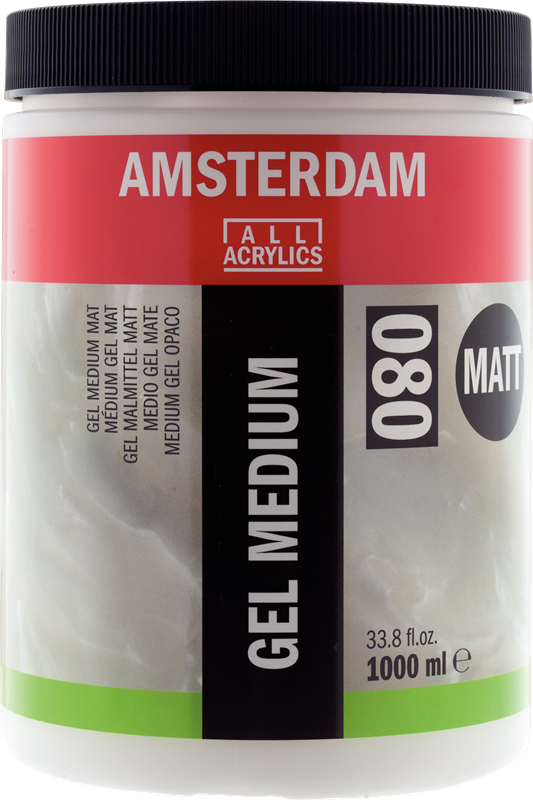 Amsterdam Médium Gel Mat 080 Pot 1000 ml