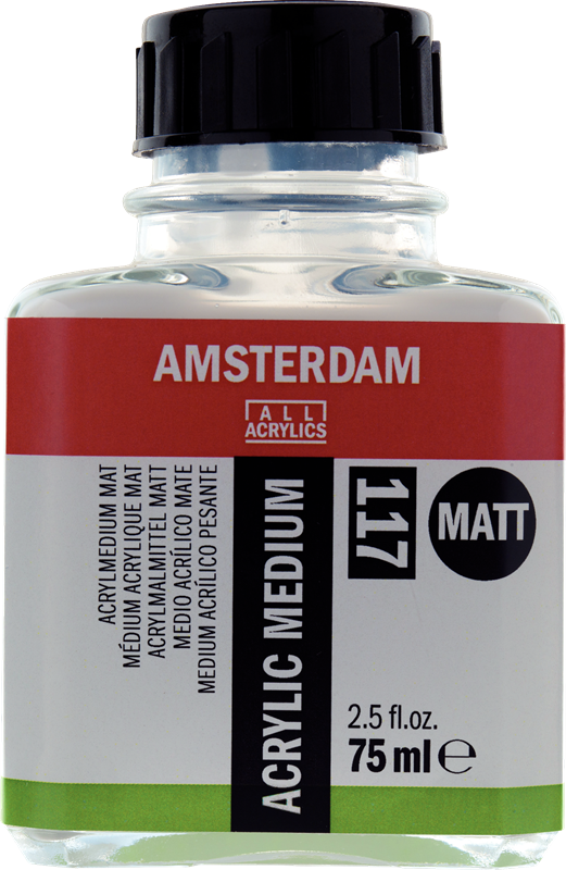 Amsterdam Acrylmedium mat 117 fles 75 ml