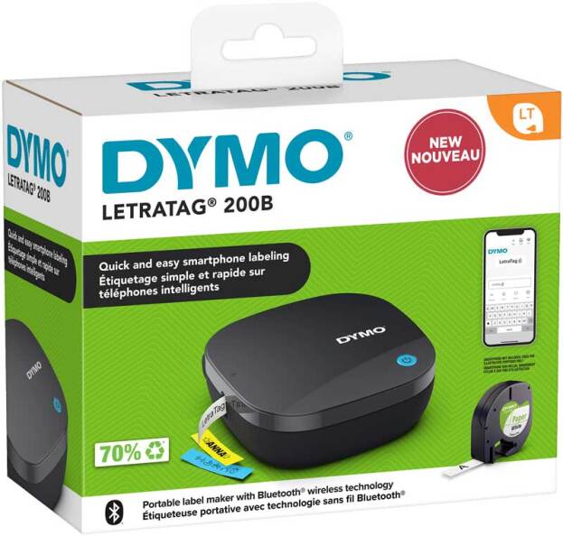 DYMO Letratag 200B label maker met bluetooth