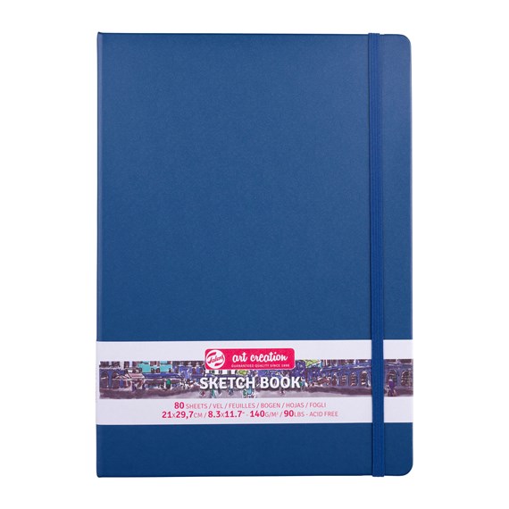 Talens Art Creation Schetsboek Marineblauw 21 x 29.7 cm 140 g 80 Vellen
